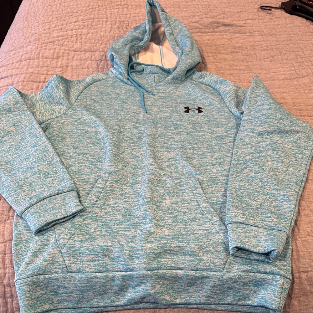 Under Armour Men's Light Blue Hoodie